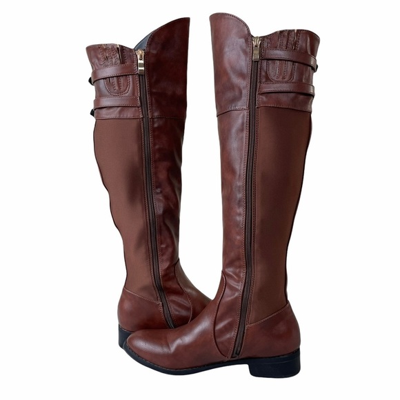 G.C Shoes Brown Kourtney Riding Boots - Picture 5 of 8